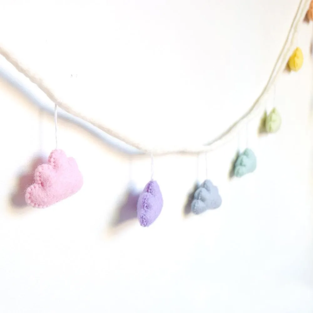 Cloud Garland - Pastel