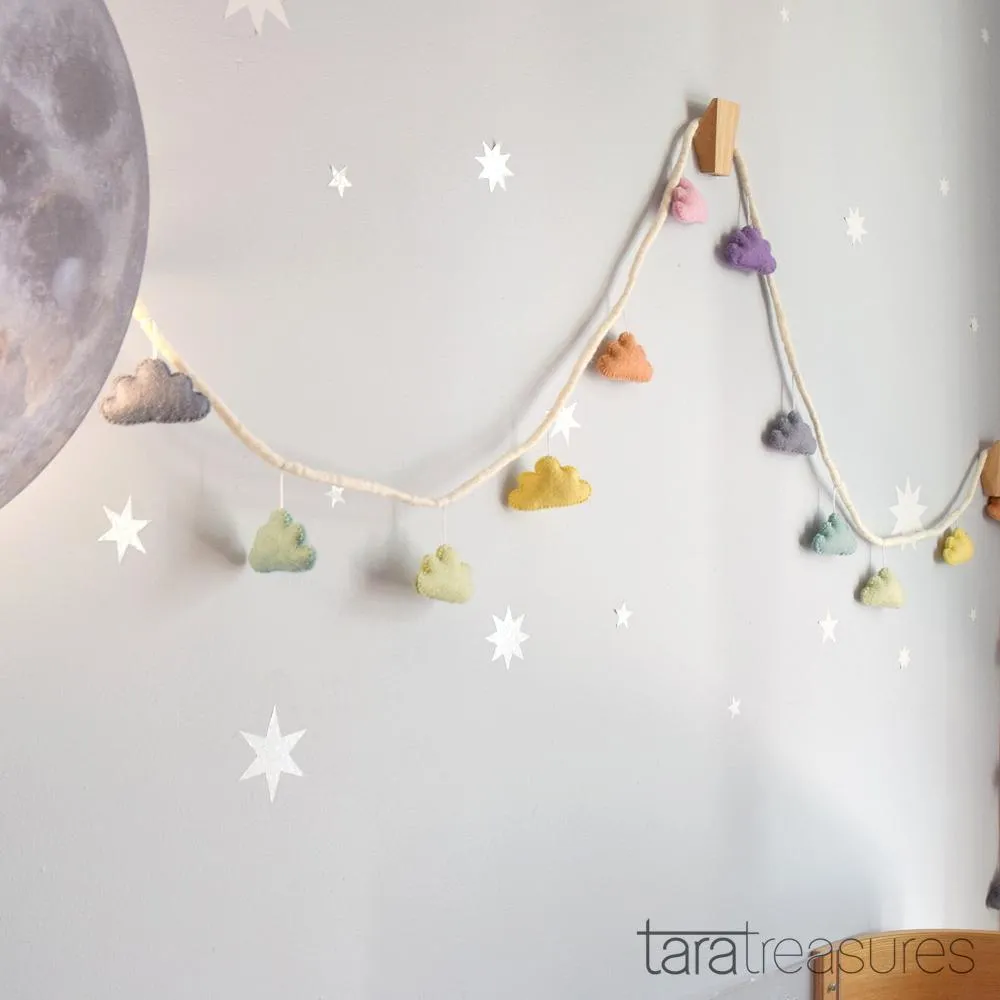 Cloud Garland - Pastel