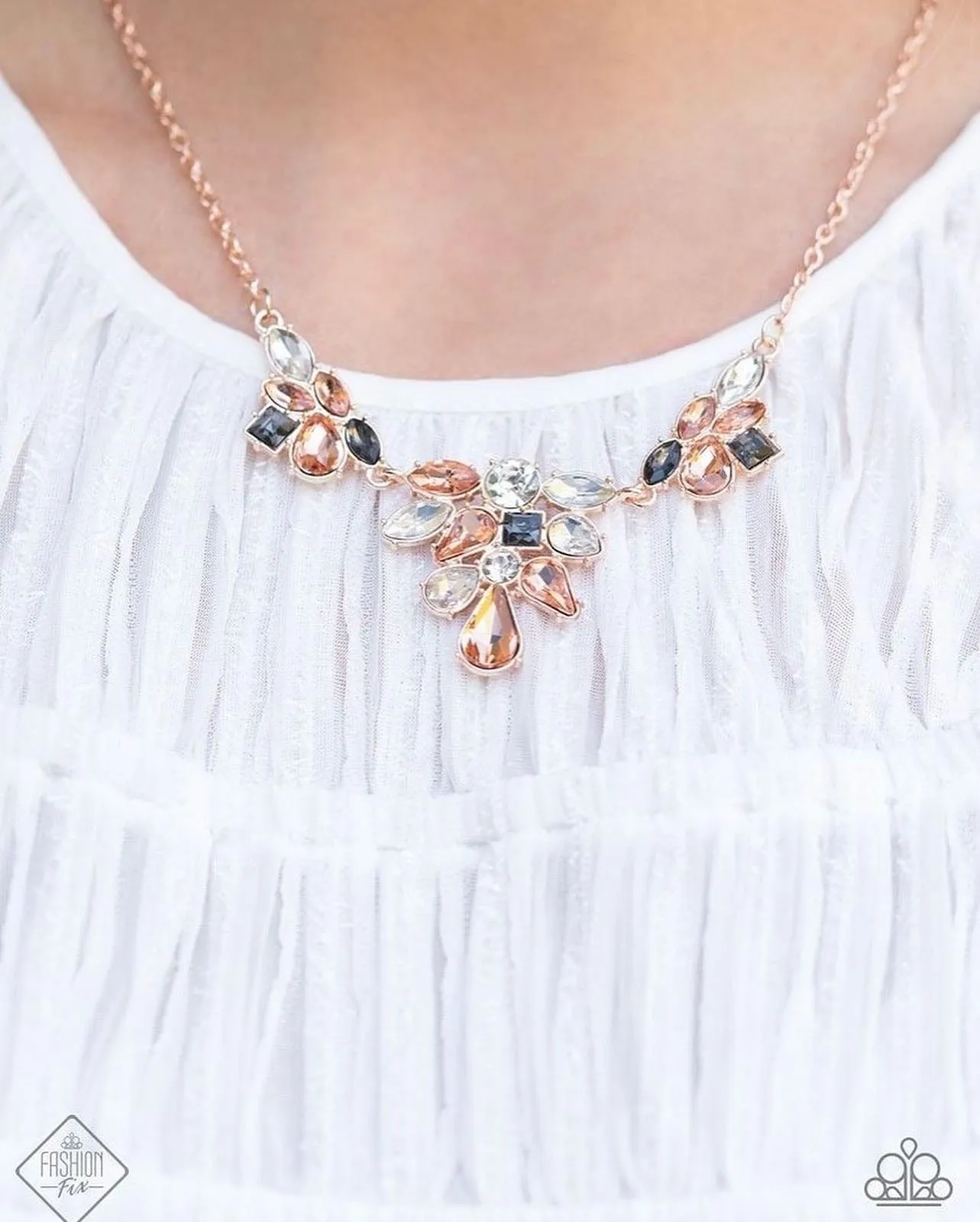 Completely Captivated - Rose Gold Necklace