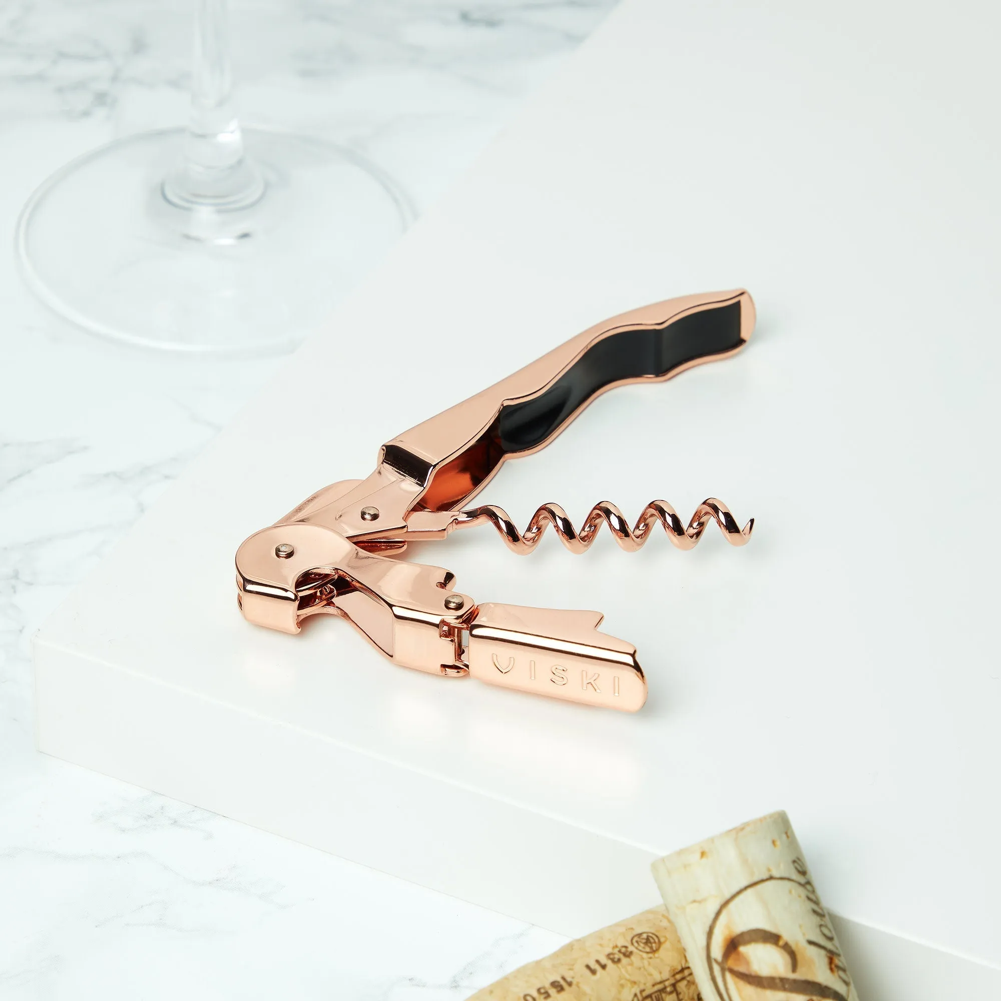 Copper Signature Double Hinged Corkscrew