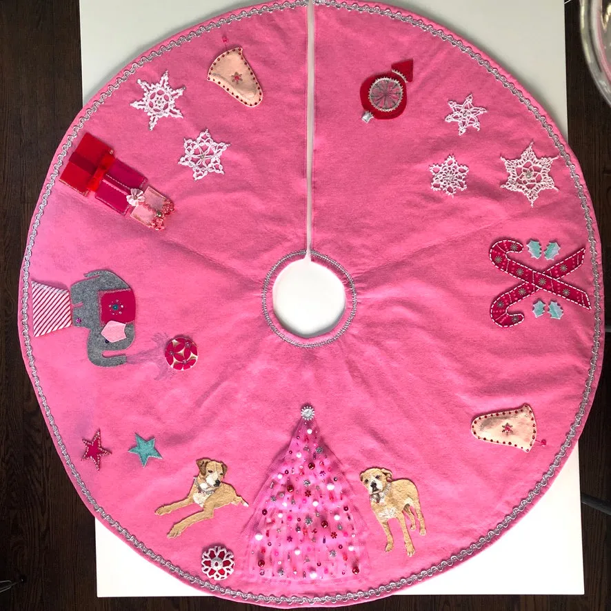 Custom Christmas Tree Skirt: Deposit