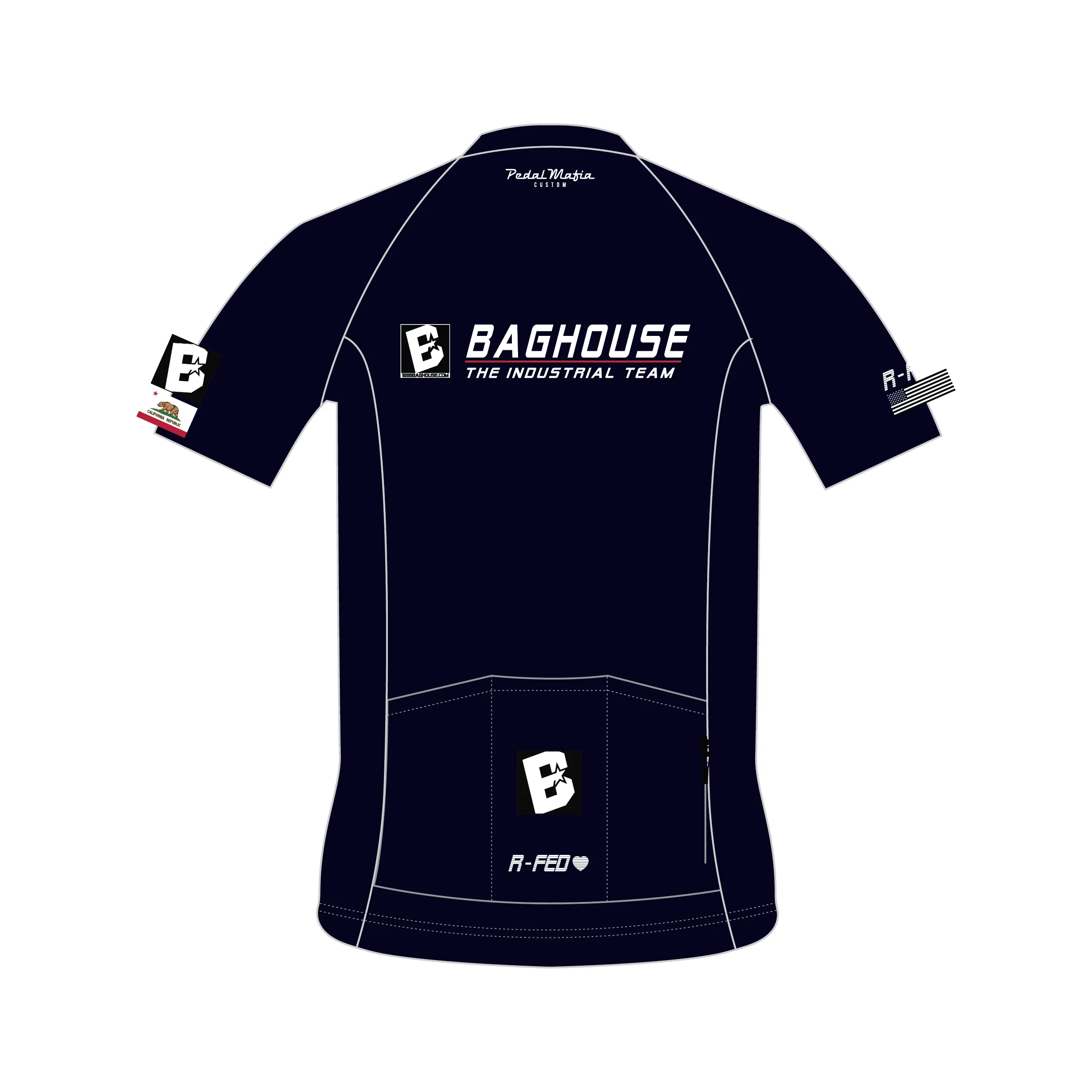 Custom Female Lower Collar Core Jersey - Baghouse