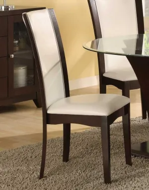 Daisy White Parson Chair