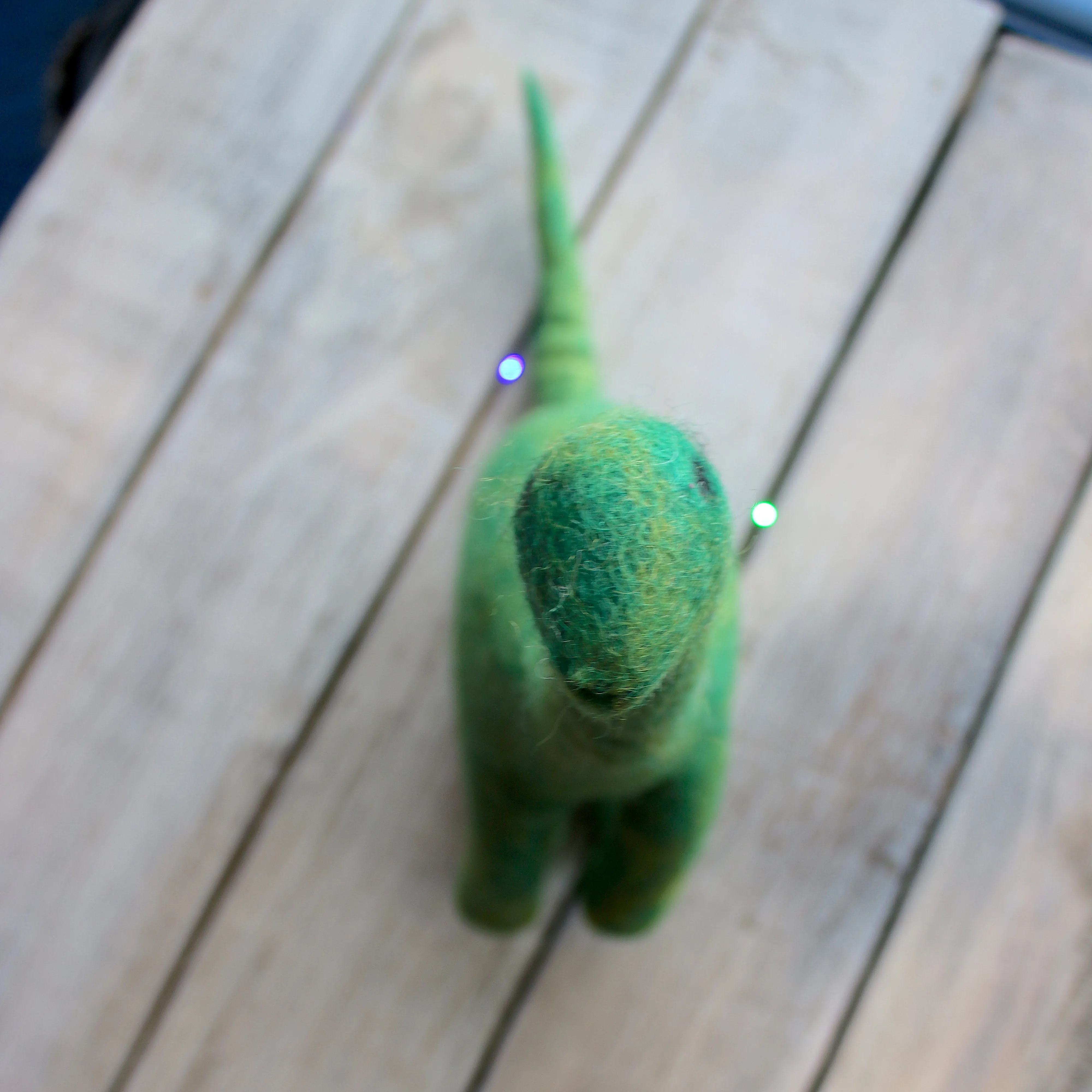 Dinosaur felt animal