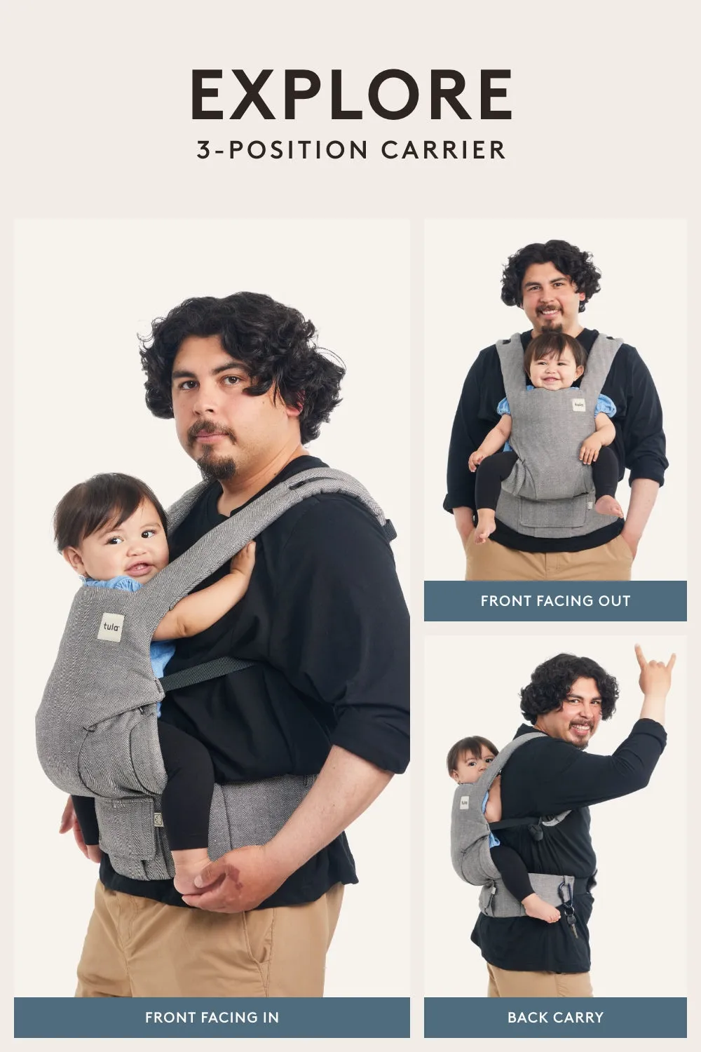 Discover - Cotton Explore Baby Carrier