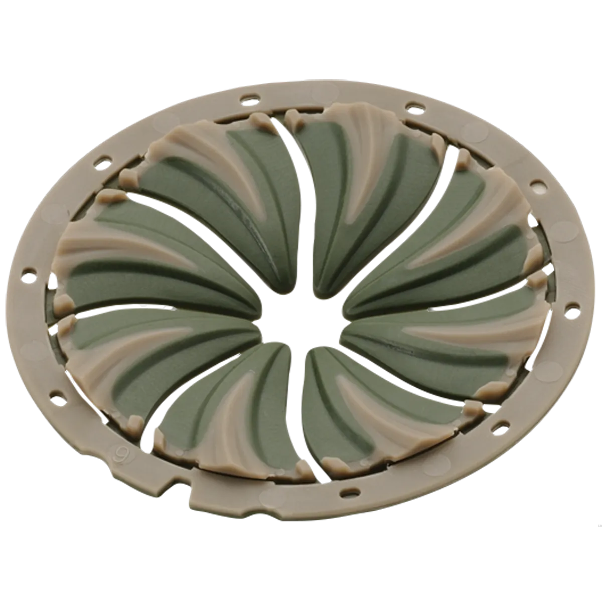 Dye Rotor Quick Feed - Olive / Tan