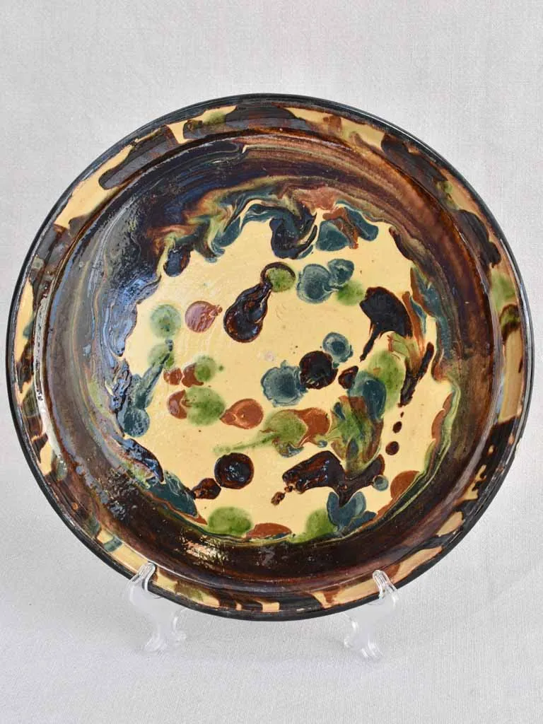 Early 20th century tart presentation platter - Cliousclat 11¾"