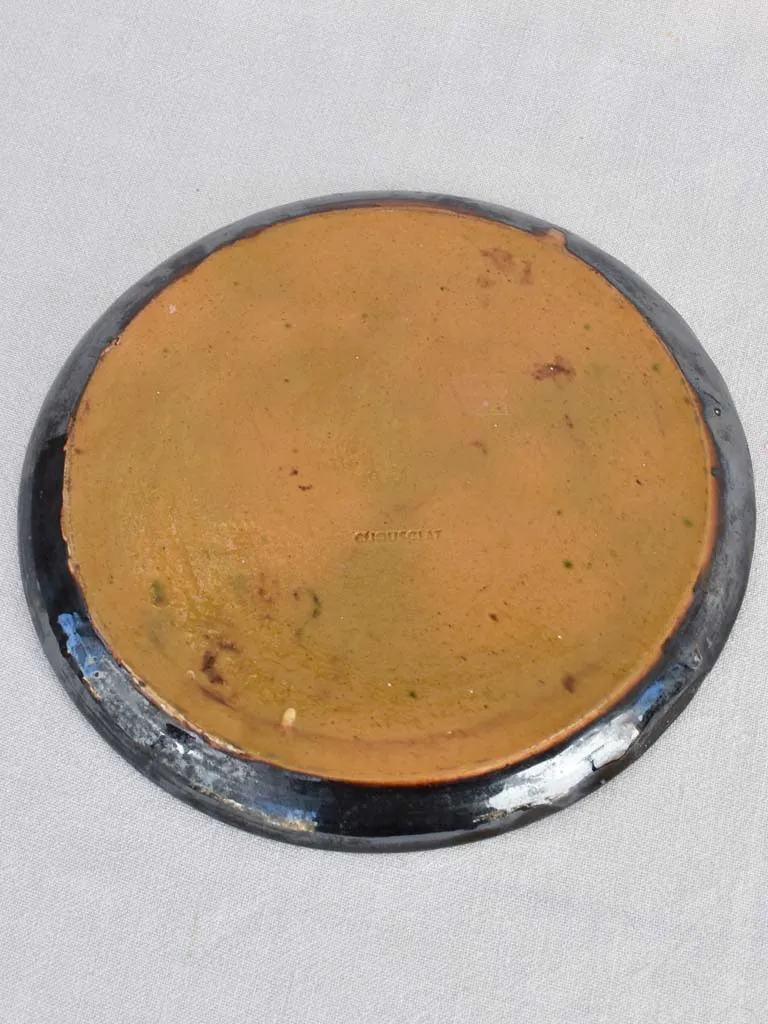 Early 20th century tart presentation platter - Cliousclat 11¾"