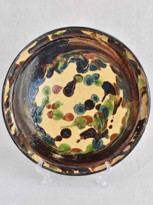Early 20th century tart presentation platter - Cliousclat 11¾"