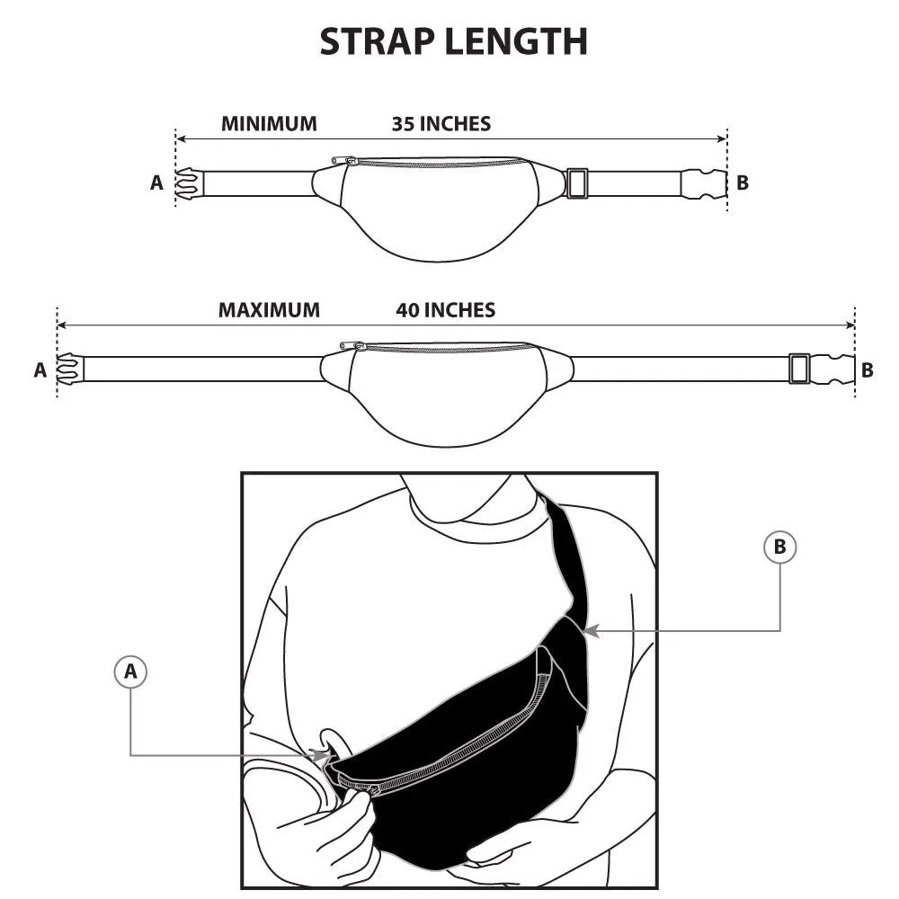 Fanny Pack - Star Wars The Mandalorian Beskar Armor Bounding Brown Grays Reds