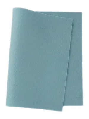 Felt ~ 100% Wool ~ 1-1.2mm thick ~ Heavenly Blue ~ Colour 612