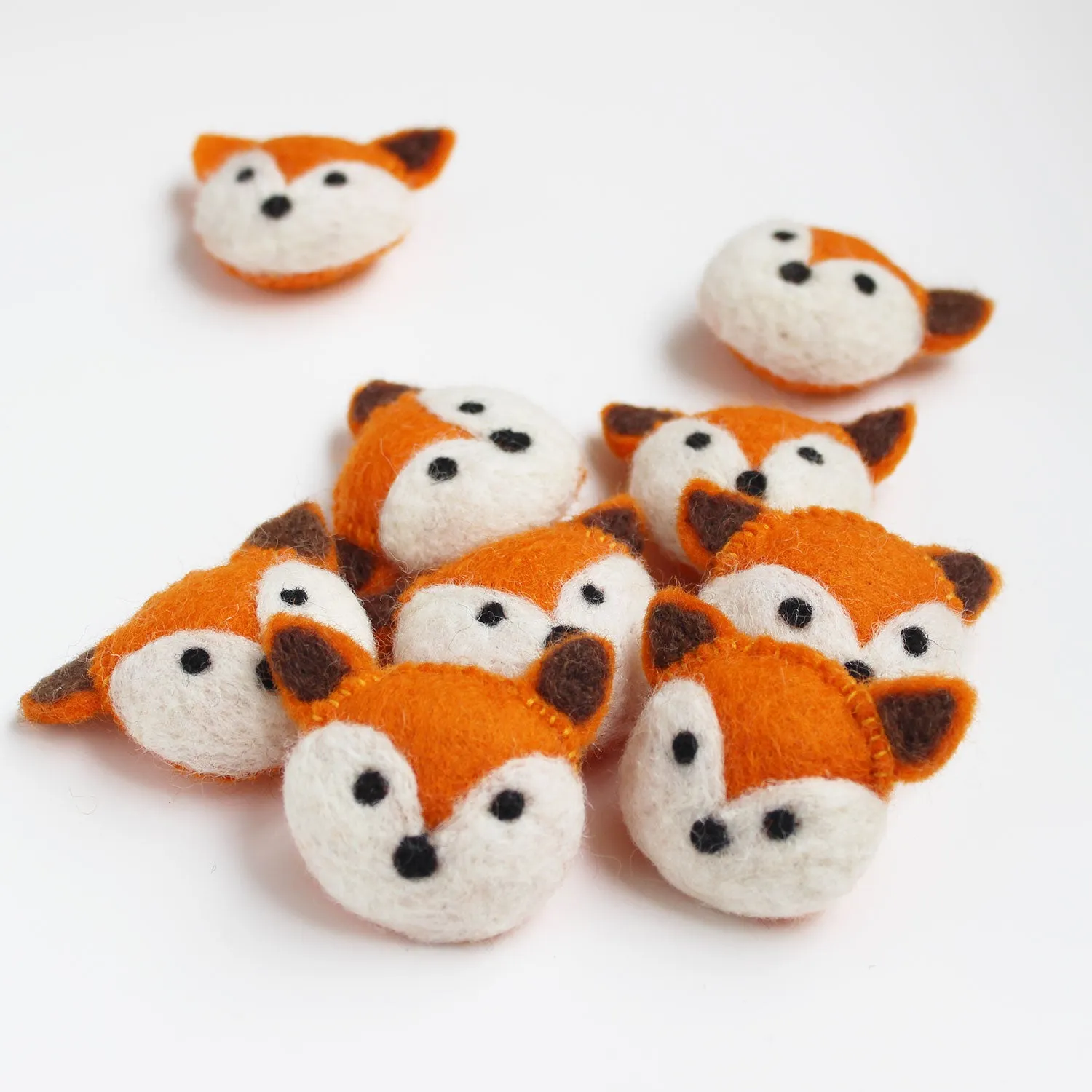 Felt Animal Head Freddie The Fox