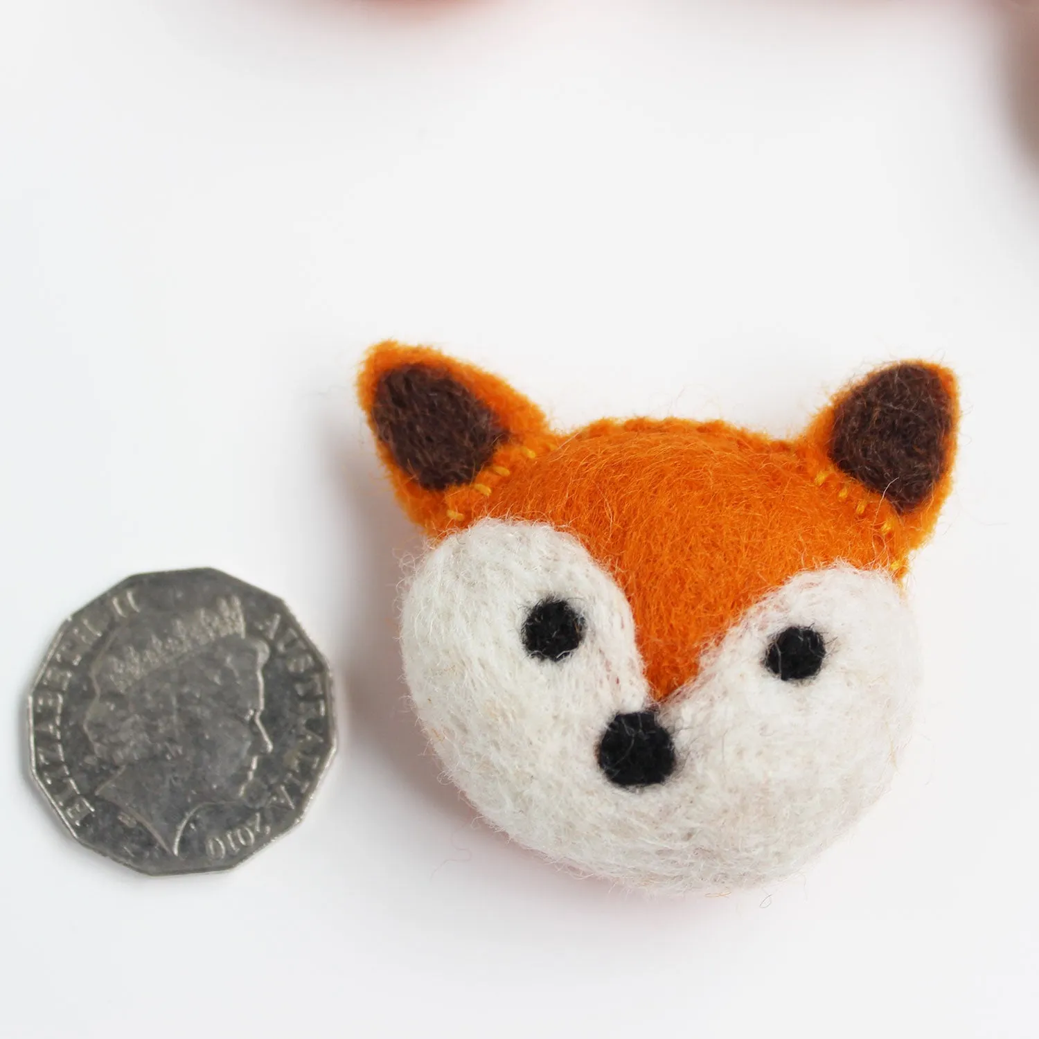 Felt Animal Head Freddie The Fox