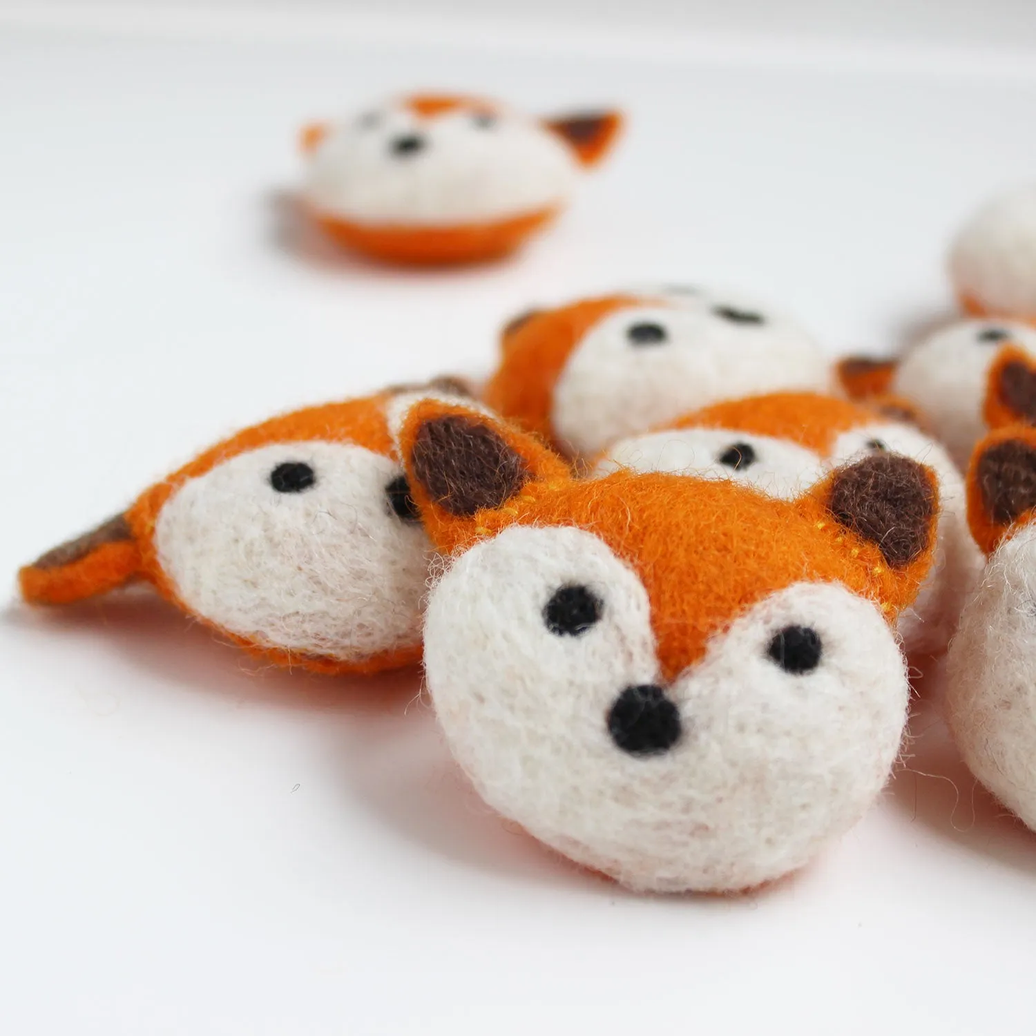 Felt Animal Head Freddie The Fox
