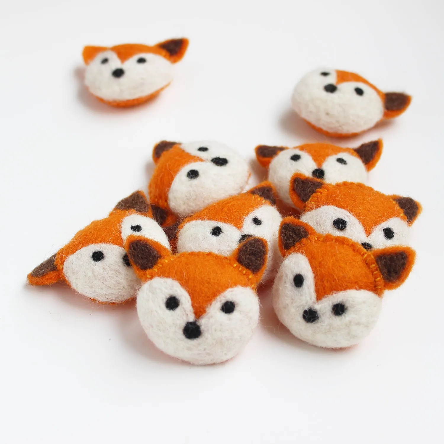 Felt Animal Head Freddie The Fox