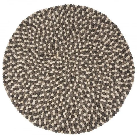 Felt Ball Rug Samples