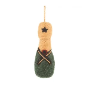 Felt Champagne Bottle