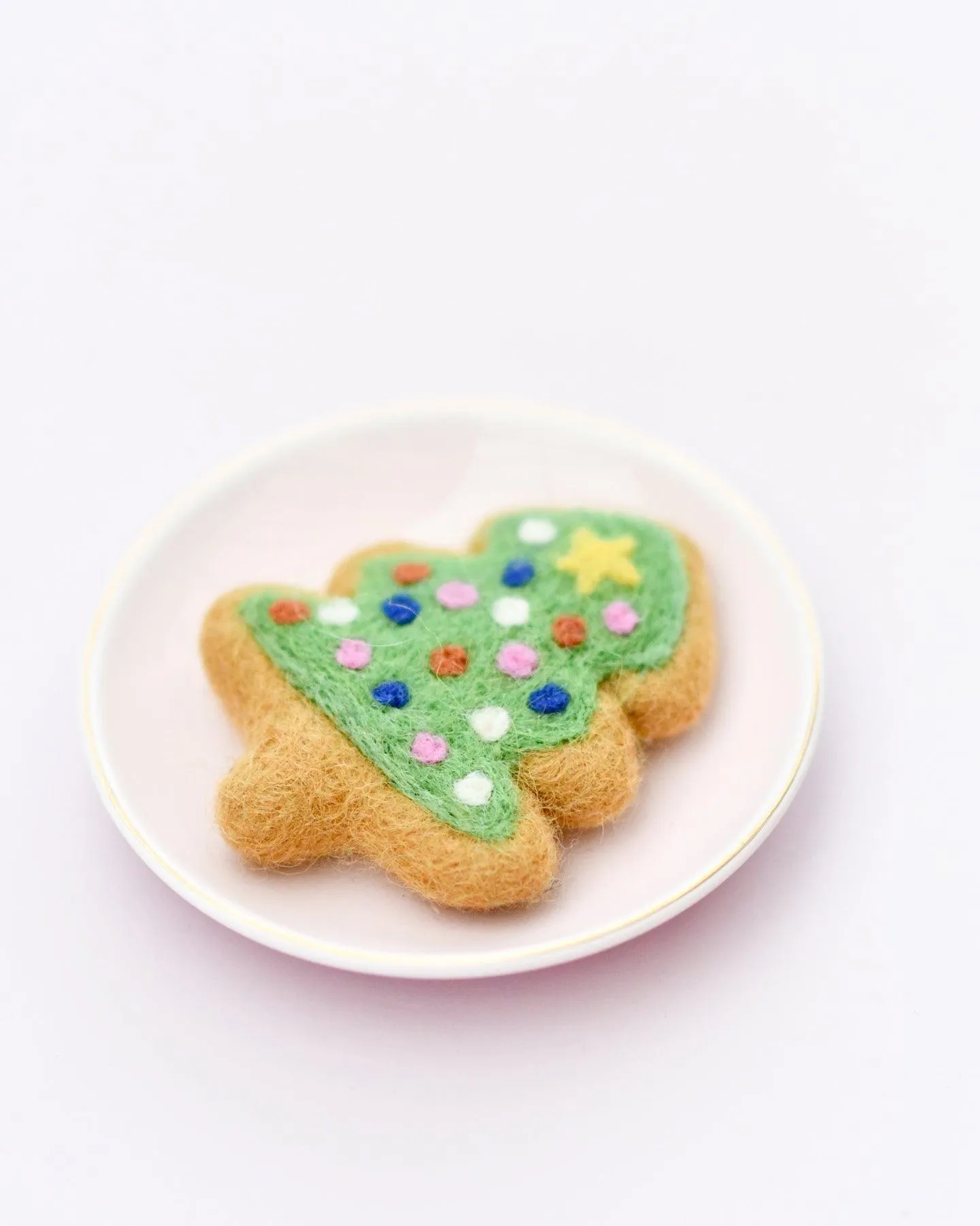 Felt Christmas Tree Cookie