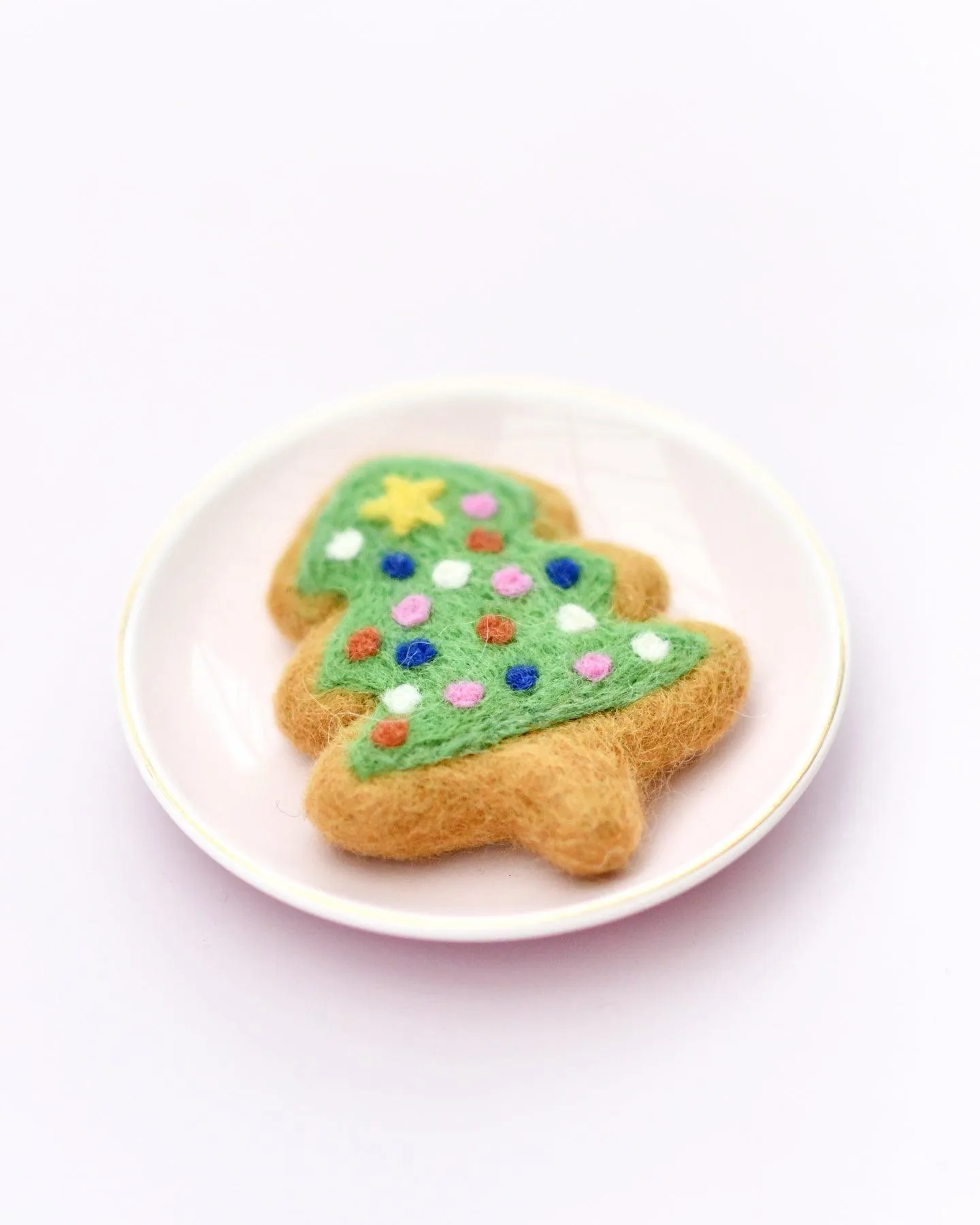 Felt Christmas Tree Cookie
