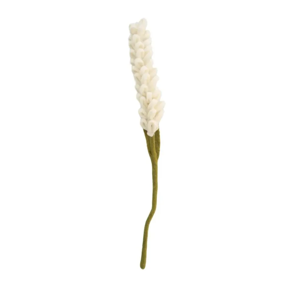 Felt Flower Stem - Lavender