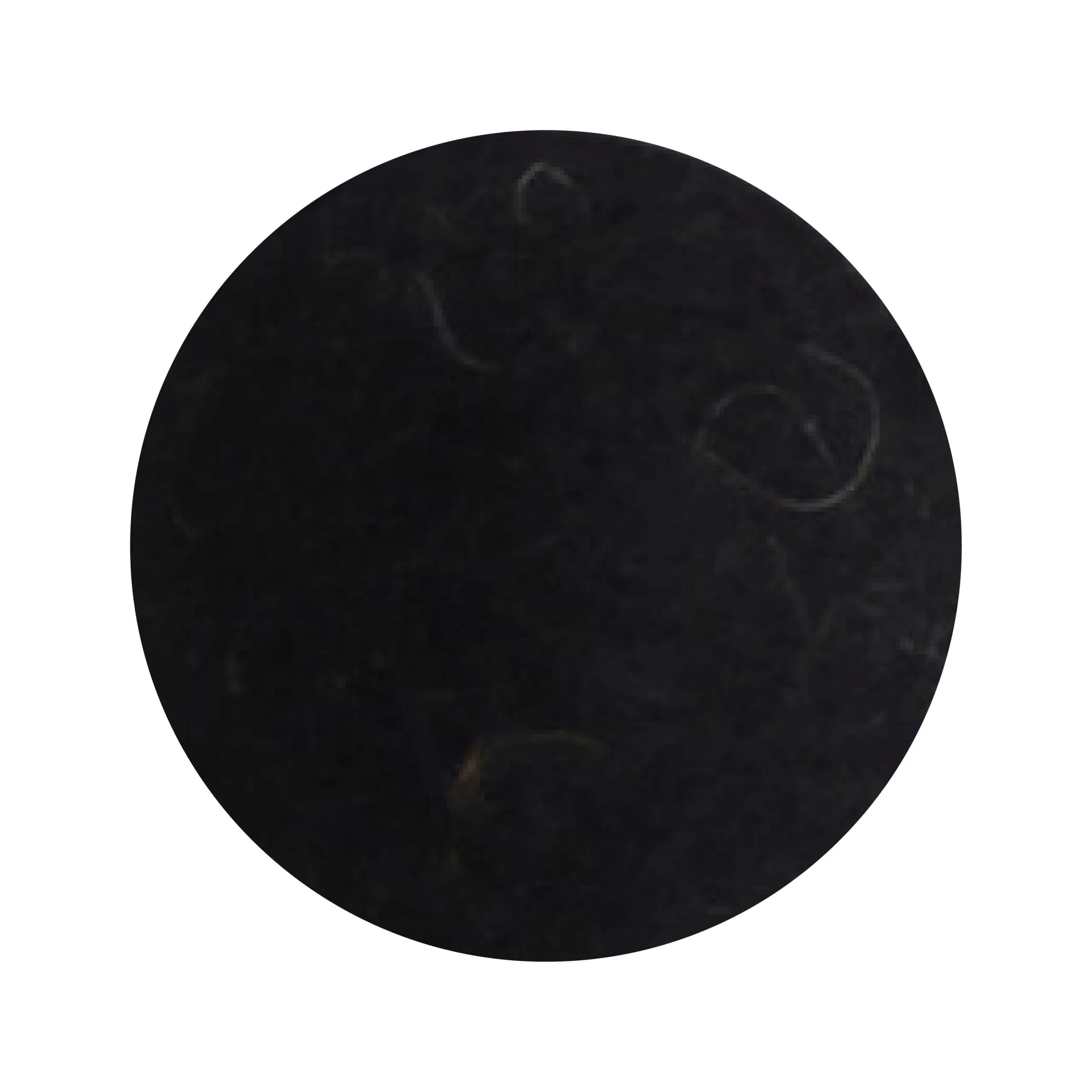 Felt Flowers - Blossom Small (2cm) - Black