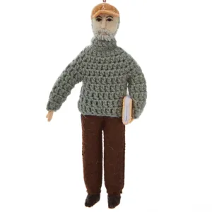 Felt Ornament - Ernest Hemingway