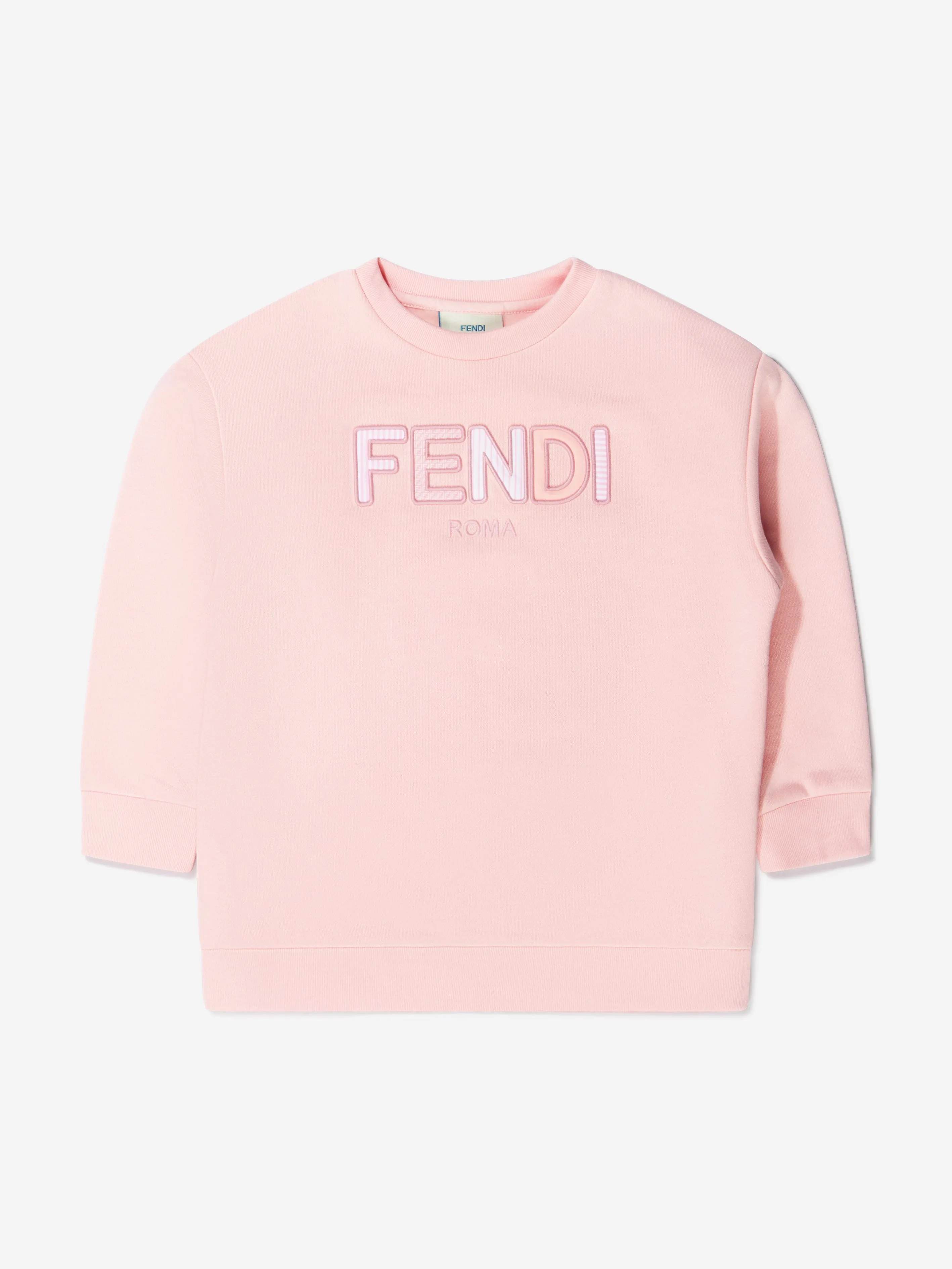 Fendi Unisex Cotton Logo Sweat Top