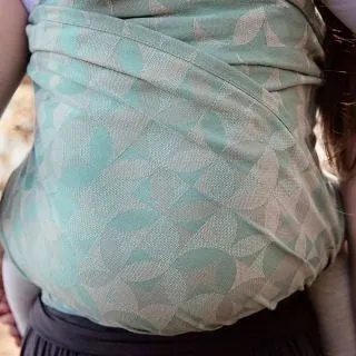 Fidella Fly Tai - MeiTai babycarrier Kaleidoscope Mint (Baby Size - From Birth) Limited Edition