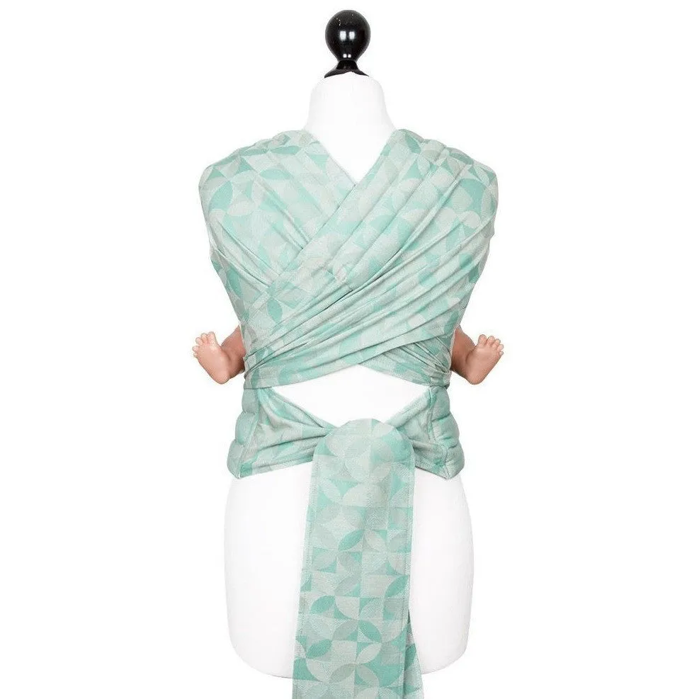 Fidella Fly Tai - MeiTai babycarrier Kaleidoscope Mint (Baby Size - From Birth) Limited Edition