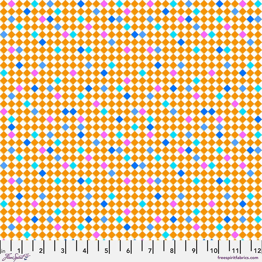 Florescence - Tilted Tiles Sunflower by Sam Wilde for Free Spirit