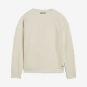 Freddy Felpa girocollo in tessuto operato a trama diagonale F3WSLS22 Z102 beige