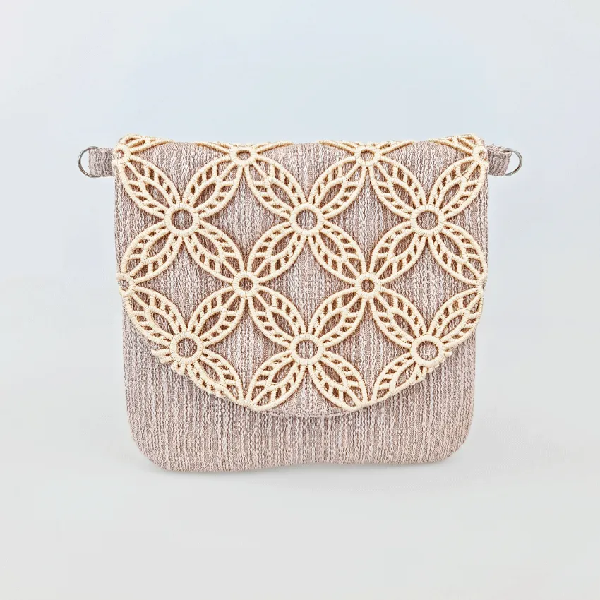 Free Standing Lace Clutch