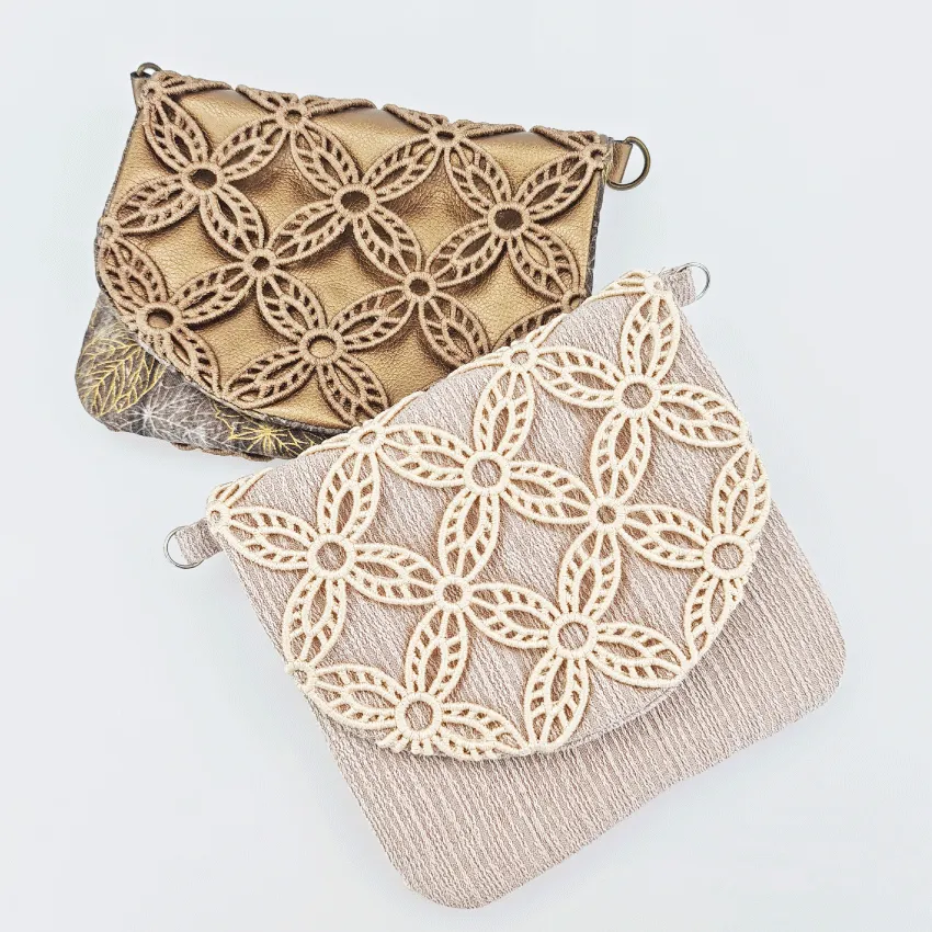 Free Standing Lace Clutch