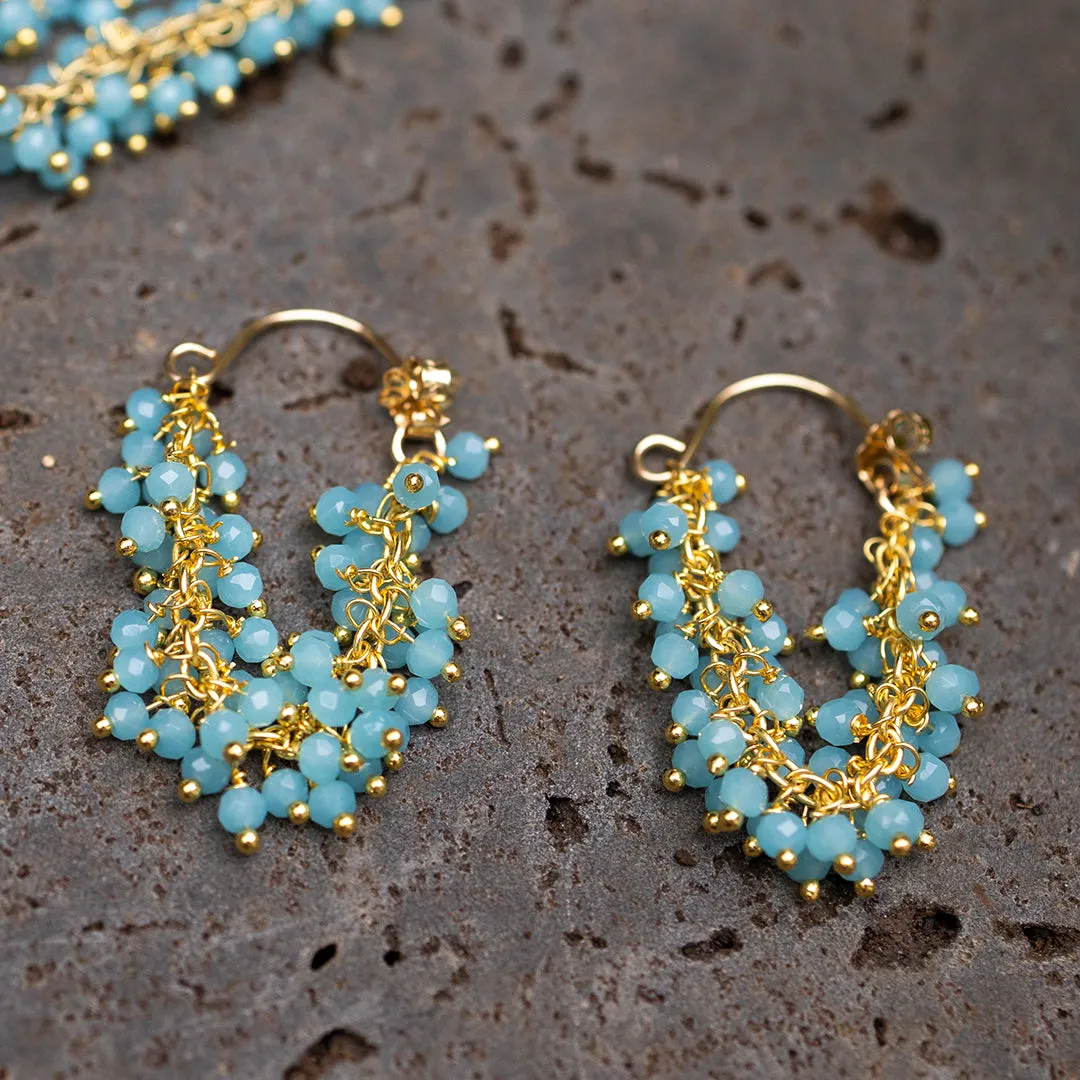 Fringe Hoop Earrings