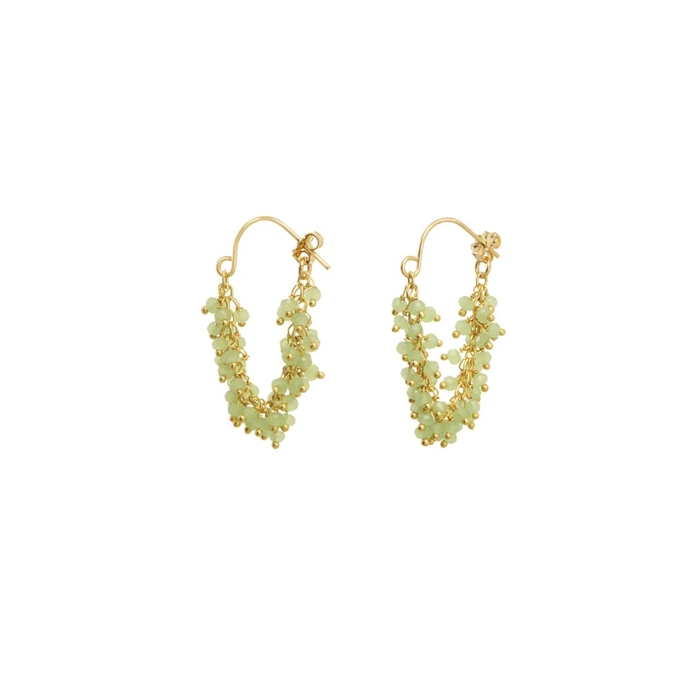 Fringe Hoop Earrings