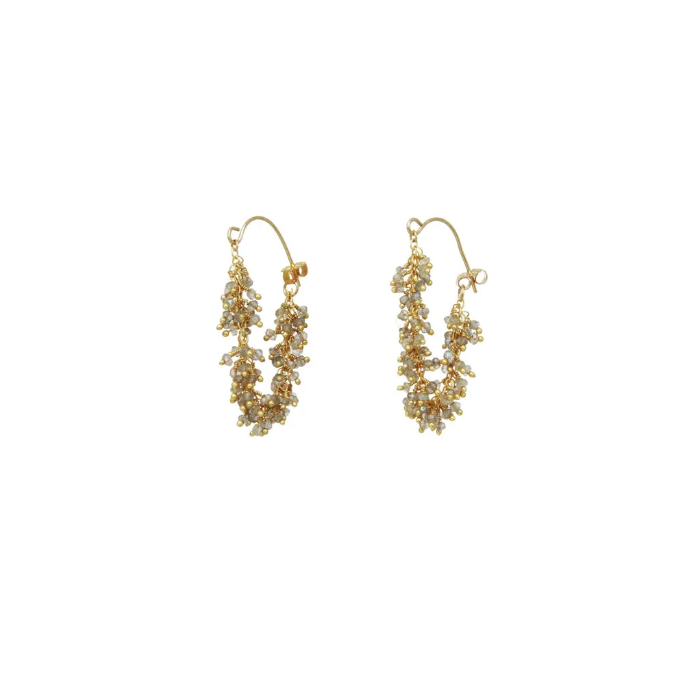 Fringe Hoop Earrings