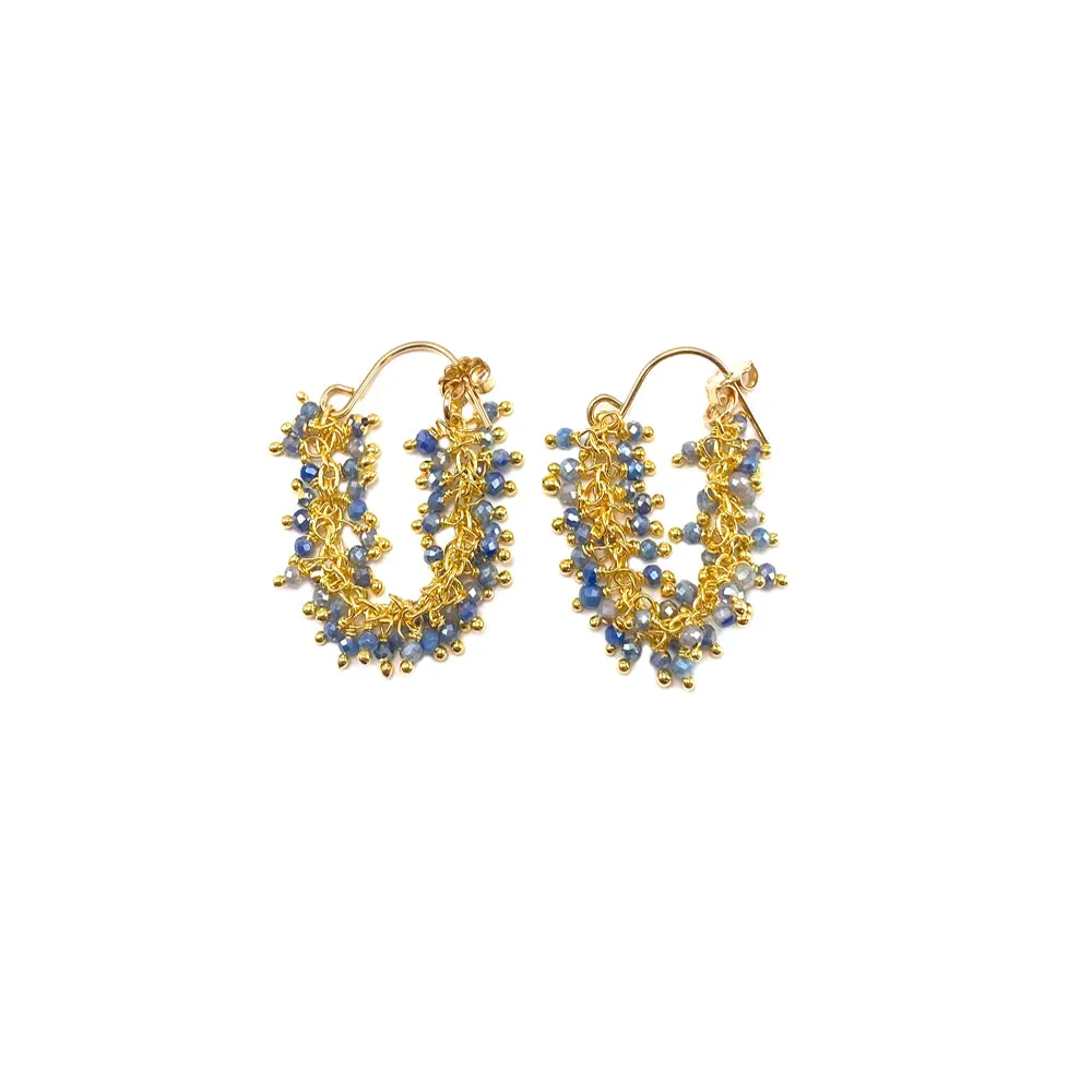 Fringe Hoop Earrings