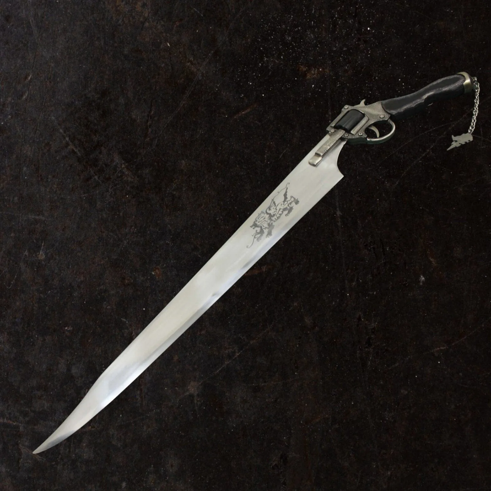 Functional Squall Gunblade Revolver Sword