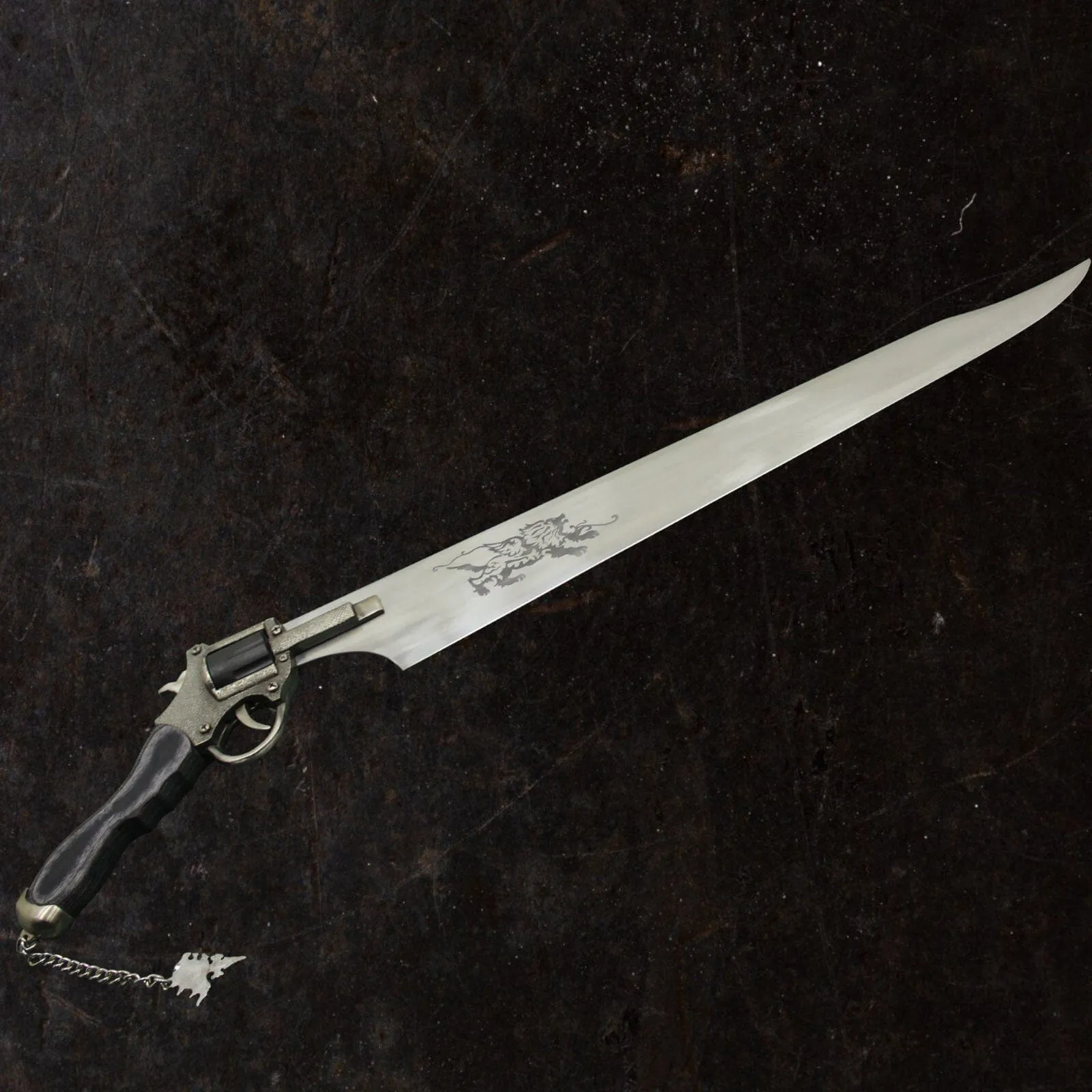 Functional Squall Gunblade Revolver Sword
