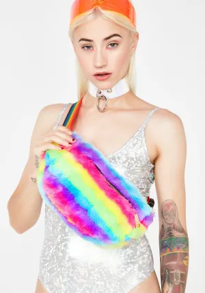FurBae Rainbow Fanny Pack