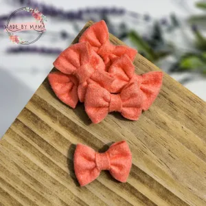 Georgia Peach Felt Bow