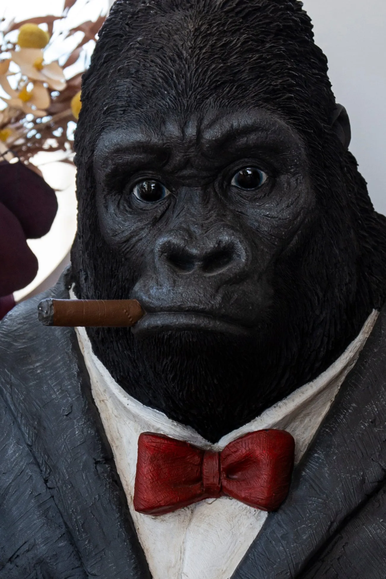 Gorilla Head With Tux