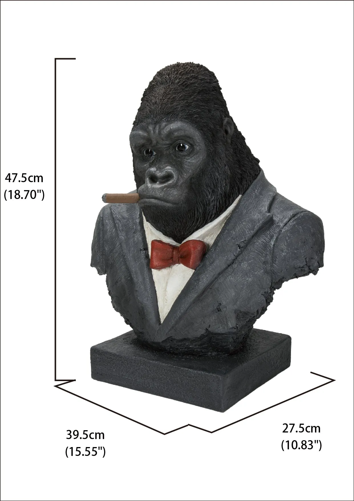 Gorilla Head With Tux