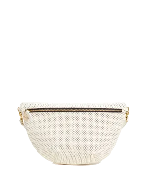 Grande Fanny Bag in Cream Perf