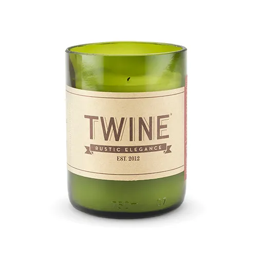Grapevine - Upcycled Wine Bottle Unscented Candle by Twine