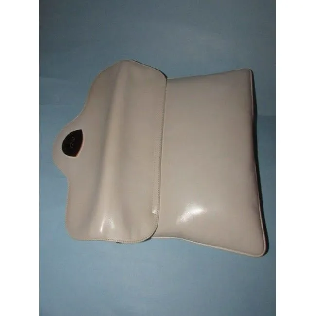 Gucci Envelope Top Stone Colored Leather Clutch