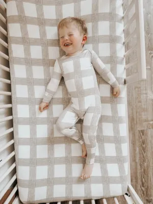 Gunamuna Convertible Romper Footie / Picnic