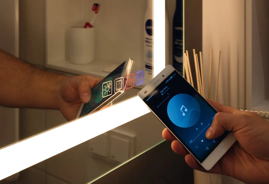 Hafele Loox Multi-Functional LED Bathroom Mirror