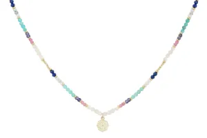 Halia Mixed Gemstone Necklace