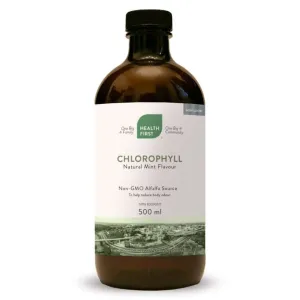 Health First Chlorophyll Liquid Mint 500ml